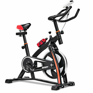 Quiet Indoor Exercise Bicycle Bike Cycling Cardio Adjustable Gym Workout Fitness