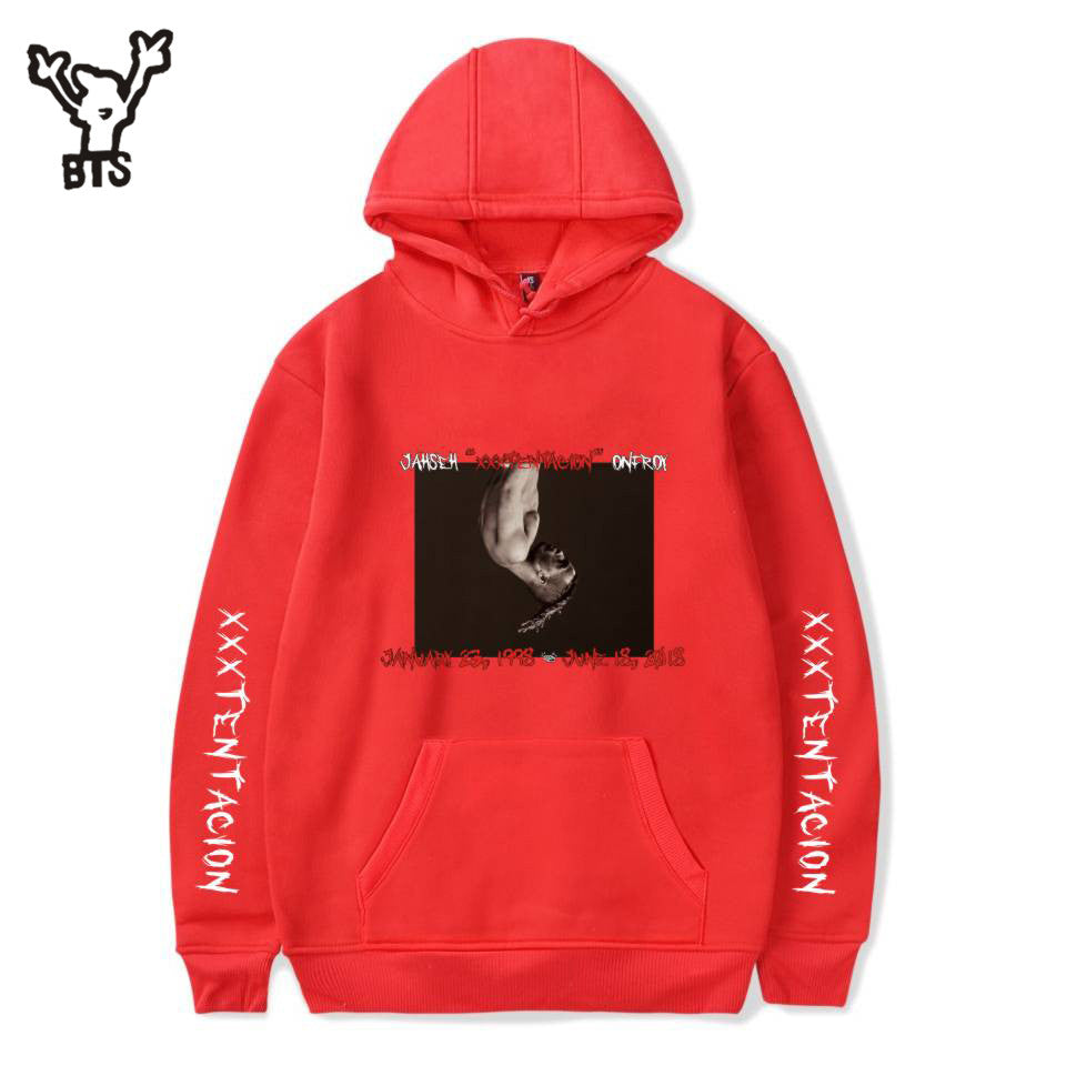 BTS Revenge Kill Fashion Hoodies Men/Women Casual Hip Hop XXXTentacion Sweatshirt Vibes Forever Traksuit Fleece Pullover Hoody