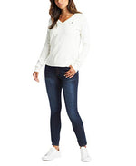 Load image into Gallery viewer, Nautica Women&#39;s Effortless J-Class Long Sleeve 100% Cotton V-Neck Sweater
