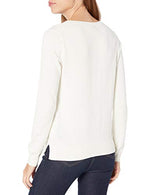 Load image into Gallery viewer, Nautica Women&#39;s Effortless J-Class Long Sleeve 100% Cotton V-Neck Sweater
