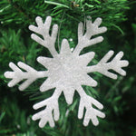 Load image into Gallery viewer, Ivory White Christmas Tree Pendant Baubles Fairy Snowflake Santa Decorations
