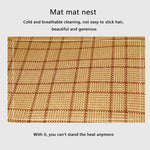 Load image into Gallery viewer, Summer Cooling Mats Cat Bed Dog Bed Dog Sofa Pet Mats Cat House Ice Pad Dog Sleeping Mats Cool Cold Bamboo Fiber Cat Bed New|Cat Beds &amp; Mats|
