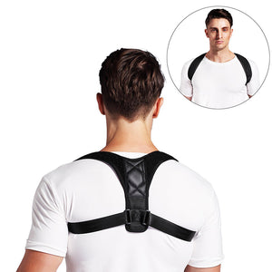 Adjustable Back Posture Corrector Clavicle Spine Back Shoulder Lumbar Brace Support Belt Posture Correction Prevents Slouching