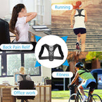 Load image into Gallery viewer, Aptoco Adjustable Back Posture Corrector Clavicle Spine Back Shoulder Lumbar Brace Support Belt Posture Correction
