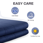 Load image into Gallery viewer, 6.8kg/9kg Weighted Blanket Adult Full Queen Size Cotton cover heavy blanket reduce Anxiety quilt for bed sofa winter comforter
