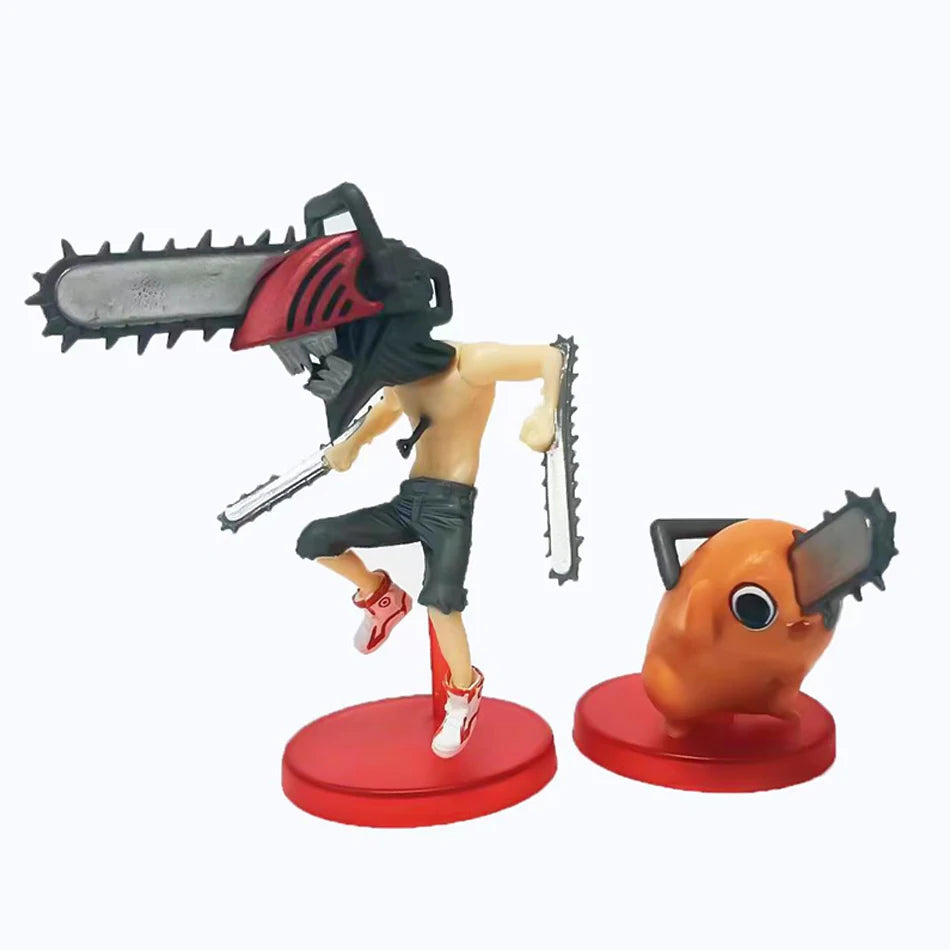 Chainsaw Man Figure w/ Pochita 4-9cm