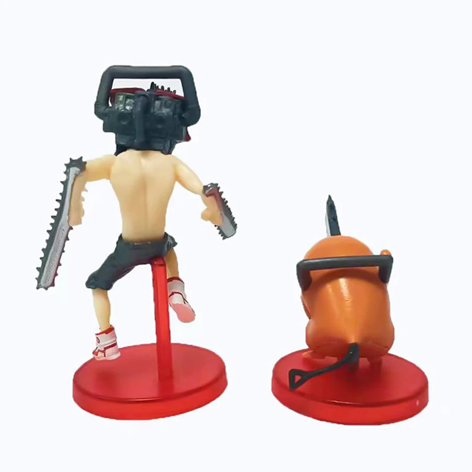 Chainsaw Man Figure w/ Pochita 4-9cm