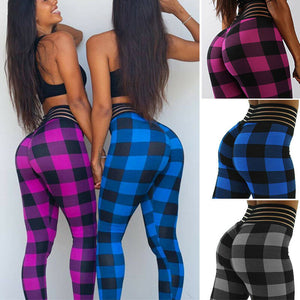 Women Ruched Push Up Leggings Yoga Pants Anti Cellulite Sports Scrunch NEW X285