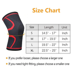 Load image into Gallery viewer, 2pcs Knee Sleeve Compression Brace Support For Sport Joint Pain Arthritis Relief
