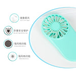 Load image into Gallery viewer, New Pattern Pocket Fans Usb Charge Mini  Hold Fans Student Outdoors Bring Sika Portable Small Fan DC Mini Air Cooler Ventilador|Fans| |  - AliExpress
