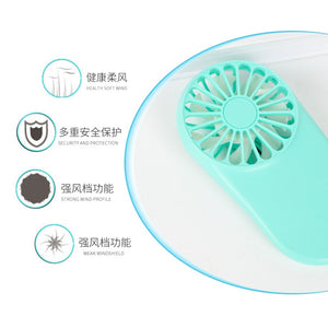 New Pattern Pocket Fans Usb Charge Mini  Hold Fans Student Outdoors Bring Sika Portable Small Fan DC Mini Air Cooler Ventilador|Fans| |  - AliExpress