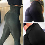 Load image into Gallery viewer, Women Ruched Push Up Leggings Yoga Pants Anti Cellulite Sports Scrunch NEW X285
