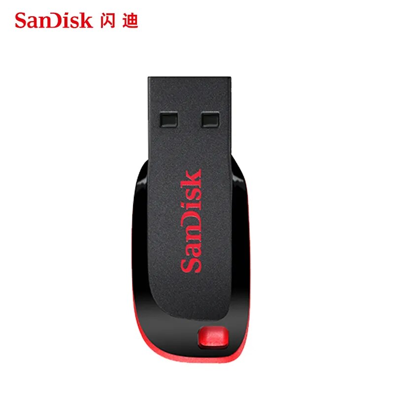 Sandisk Pendrive 128gb 64gb 32gb 16gb Mini USB Flash Drive 32 64 128 16 GB Pen Drive 2.0 USB Stick Disk on Key Memory for Phone