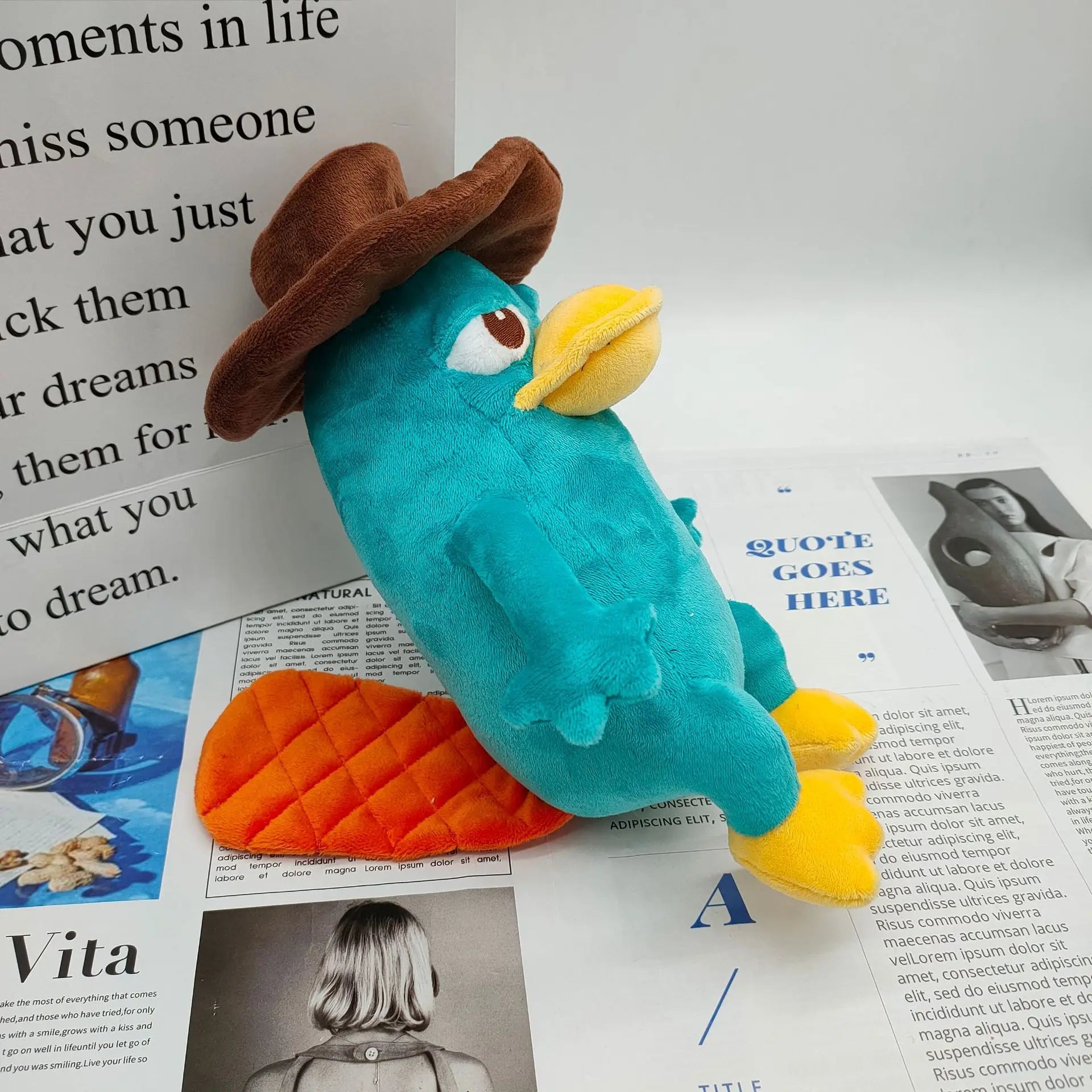 Perry Platypus Plush Doll