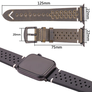 Genuine Leather Strap For Apple Watch