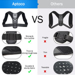 Load image into Gallery viewer, Aptoco Adjustable Back Posture Corrector Clavicle Spine Back Shoulder Lumbar Brace Support Belt Posture Correction
