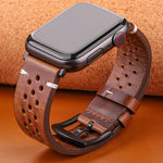 Load image into Gallery viewer, Genuine Leather Strap For Apple Watch
