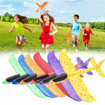 Load image into Gallery viewer, 38cm/48cm EPP Foam Hand Throw Airplane Outdoor Launch Glider Plane Kids Toy Gift
