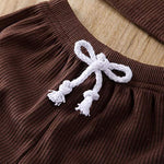 Load image into Gallery viewer, Newborn Baby Boys Girls Summer Outfits Infant Ribbed Knitted Cotton Short Sleeve T-Shirt + Shorts Two Piece Clothes Set
