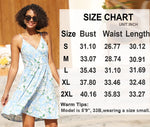 Load image into Gallery viewer, CATHY Womens 2023 Summer Cover Ups Sundress Casual V Neck Strappy Dress Loose Comfy Swing Dresses with Pockets
