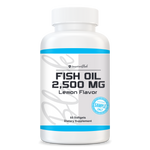 Load image into Gallery viewer, Omega 3 Fish Oil - 2500mg Lemon Flavor
