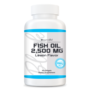 Omega 3 Fish Oil - 2500mg Lemon Flavor