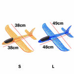 Load image into Gallery viewer, 38cm/48cm EPP Foam Hand Throw Airplane Outdoor Launch Glider Plane Kids Toy Gift
