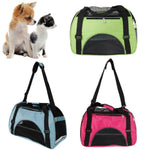 Load image into Gallery viewer, Pet Carrier Soft Sided Cat Dog Comfort Travel Tote Bag Travel Approved
