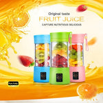 Load image into Gallery viewer, Portable Juicer Blender Electric USB Rechargeable Fruit Cut
