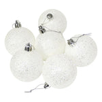 Load image into Gallery viewer, Ivory White Christmas Tree Pendant Baubles Fairy Snowflake Santa Decorations
