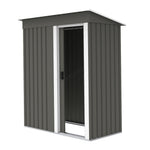 Load image into Gallery viewer, BIRCHTREE New Garden Shed Metal Pent Roof Outdoor Storage With Free Foundation
