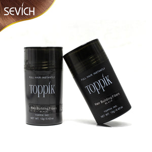 Toppik keratin hair building fibers Thicker Anti Hair Loss Products 12g Concealer Refill Thickening Fiber Hair Powders Growth