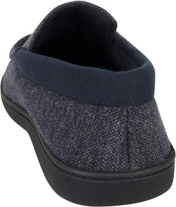 Hanes Men's ComfortSoft Memory Foam Knit Venetian Moccasin Indoor/Outdoor Slipper