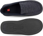 Load image into Gallery viewer, Hanes Men&#39;s ComfortSoft Memory Foam Knit Venetian Moccasin Indoor/Outdoor Slipper
