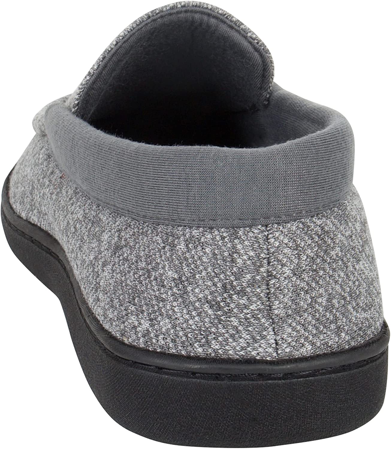 Hanes Men's ComfortSoft Memory Foam Knit Venetian Moccasin Indoor/Outdoor Slipper