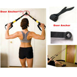 Load image into Gallery viewer, Home Exercise Yoga Over Door Anchor for Resistance Bands Elastic Bands Tube
