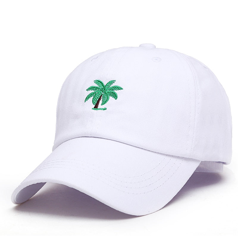 VORON 2017 new Embroidery Palm Trees Curved Dad Hats Take A Trip Baseball Cap Coconut Trees Hat Strapback Hip Hop Cap Adjustable