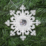 Load image into Gallery viewer, Ivory White Christmas Tree Pendant Baubles Fairy Snowflake Santa Decorations
