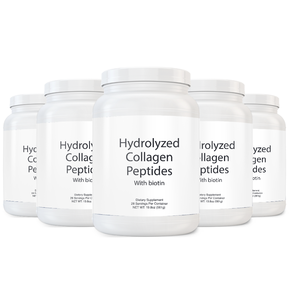 Hydrolyzed Collagen Peptides w/ Biotin 20g