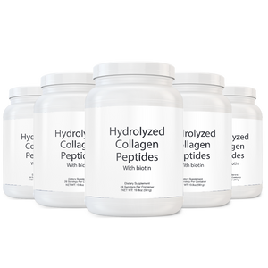 Hydrolyzed Collagen Peptides w/ Biotin 20g