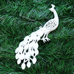 Load image into Gallery viewer, Ivory White Christmas Tree Pendant Baubles Fairy Snowflake Santa Decorations
