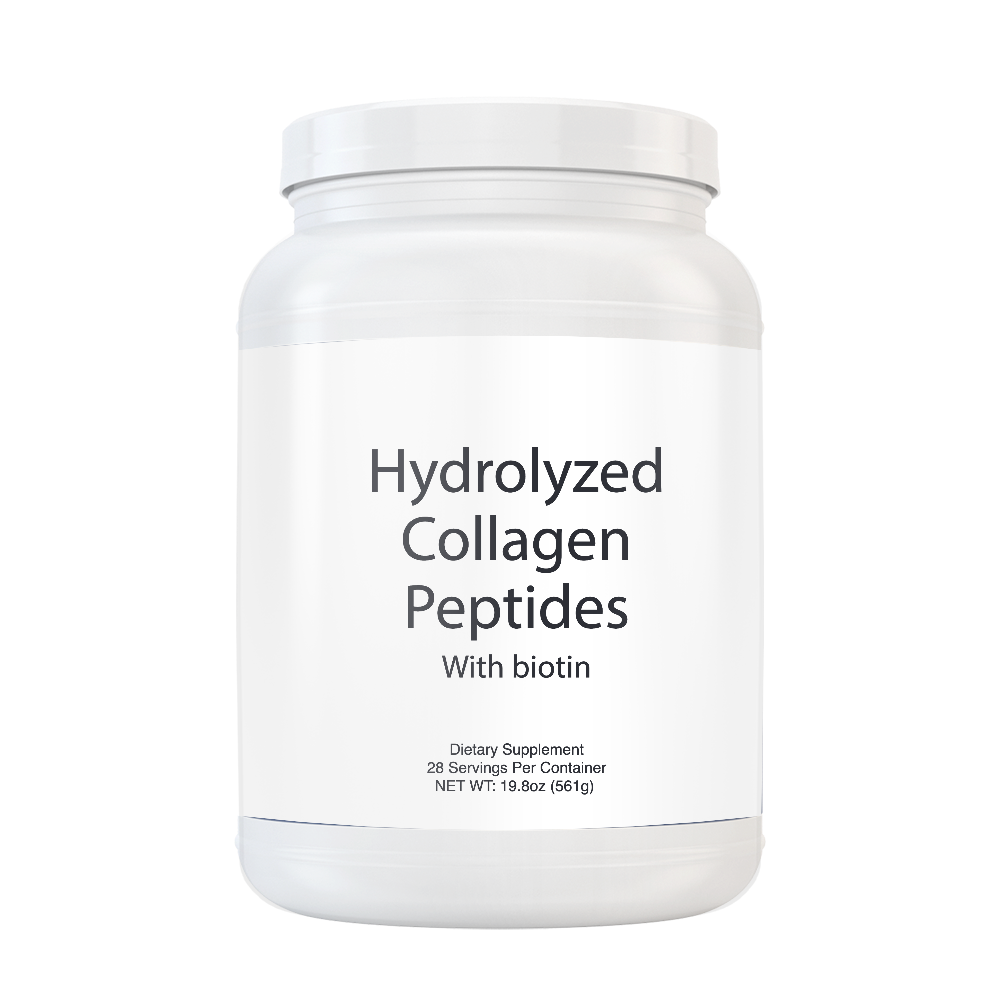 Hydrolyzed Collagen Peptides w/ Biotin 20g