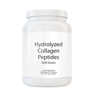 Hydrolyzed Collagen Peptides w/ Biotin 20g