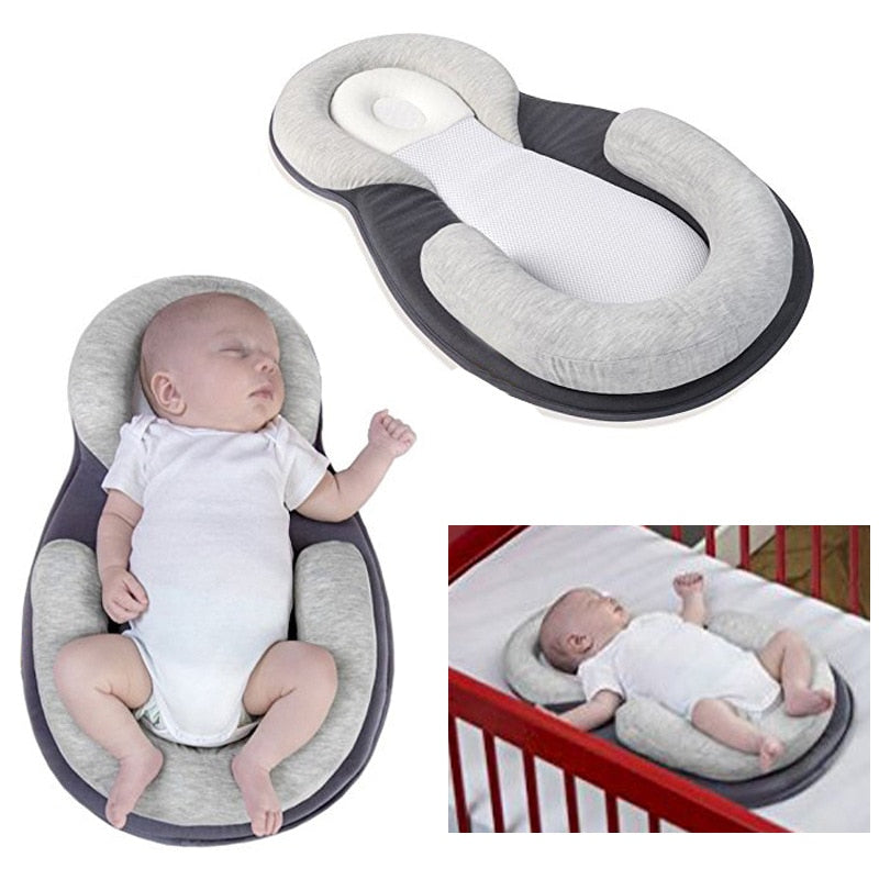 Portable Newborn Baby Crib  Folding Travel Bed Anti flat Head Multi Function Cradle Cots Drop shipping