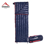 Load image into Gallery viewer, Widesea Camping Ultralight Sleeping Bag Down Waterproof Lazy Bag Portable Storage Compression Slumber Bag Travel Sundries Bag|Sleeping Bags|
