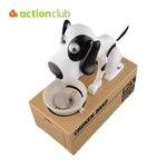 Load image into Gallery viewer, Actionclub Mechanical Adorable Kid Coin Bank Saving Box Catoon Puppy Hungry Robotic Dog Money Box Collection Piggy Bank
