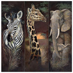 Load image into Gallery viewer, Animal Diamond Embroidery 5D DIY Diamond Painting Christmas Tigers And Giraffes Cross Stitch Full Rhinestone Mosaic
