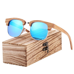 Polarized Glasses | Wooden Sunglasses | Gradient Glasses | Glass Sunglasses - Gradient