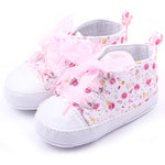 Load image into Gallery viewer, Floral Print Anti-Slip Casual Baby Sneaker Shoes

