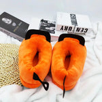 Load image into Gallery viewer, Chainsaw Man Pochita Slippers Cosplay Anime Kawaii Party Costumes Props Halloween Xmas Bedroom Shoes Home Decor One Size
